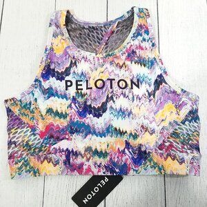 Peloton River Rock High Neck Sports Bra Womens Size Large